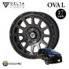DELTA FORCE OVAL 17x8.0J 5/114.3 +35 hab 73եޥåȥ⡼ݥå ե/ե ǥ륿ե Х ߥۥñ 17