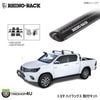 RHINO-RACK �饤�Υ�å� VORTEX 2500 BLACK 2 BAR ROOF RACK �ȥ西 �ϥ���å��� �ܥ�ƥå����С� �֥�å� 2�� ����դ����å� JA7997