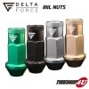 DELTA FORCE MIL NUTS ǥ륿ե ߥʥå M12X1.5 19HEX 1ʬ 20 4顼 5 ̥ߥʥå ⶯ ̥  ȥ西 ߥĥӥʤ