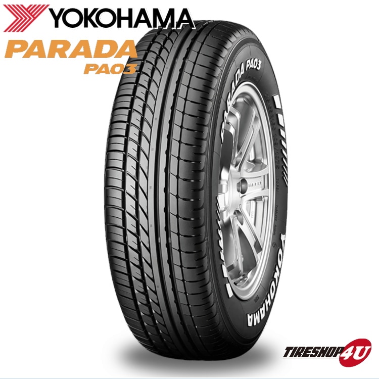 2025年製 YOKOHAMA PARADA PA03 165/55R14 95/93N C RBL 165/55-14