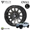 DELTA FORCE OVAL 17x8.0J 5/127 +40 �ޥåȥ��⡼���ݥ�å��� Jeep ��󥰥顼 �ǥ륿�ե����� �����Х� ����ߥۥ�����ñ�� 17�����