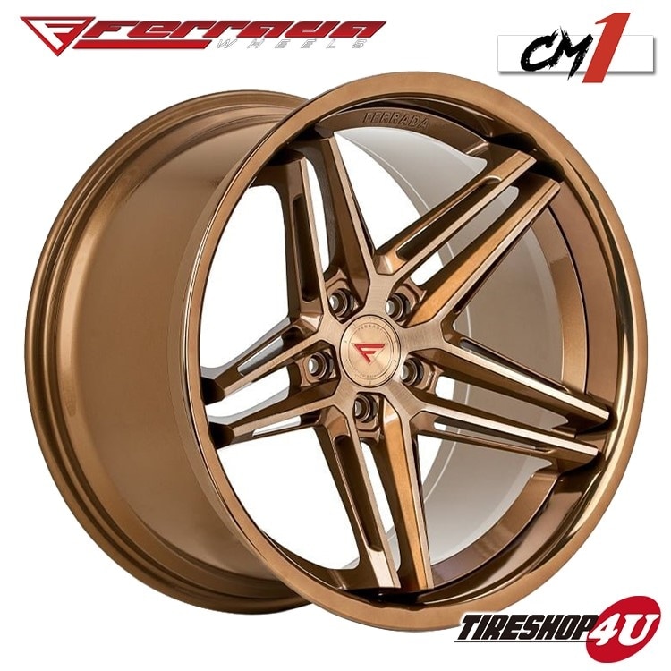Ferrada wheels CM1 19x10.5J 5/120 ET42 ブラッシュドコブラ/Brushed Cobre ブロンズ 新品アルミホイール単品 メーカー取り寄せ