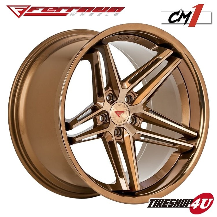 Ferrada wheels CM1 19x8.5J 5/114.3 ET35 ブラッシュドコブラ/Brushed Cobre ブロンズ 新品アルミホイール単品 メーカー取り寄せ