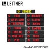 LEITNER DESIGNS GearBAG PVC PATCHES �쥤�ȥʡ��ǥ����� �����Хå� PVC �ѥå� 15��