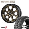 MAD CROSS GRACE 16x7.0J 5/114.3 +38 �֥��� BRC/BK MUDSTAR WANPAKU M/T 235/70R16 106S �ǥꥫD5 RAV4 �ۥ磻�ȥ쥿�� ���쥤�� ���� �����������ߥۥ�����4�ܥ��å�
