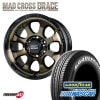 MAD CROSS GRACE 17x6.5J 6/139.7 +38 �֥��� BRC/BK GOODYEAR EAGLE #1 NASCAR 215/60R17 109/107R WL �ϥ������� �ʥ����� ���쥤�� ���� �����������ߥۥ�����4�ܥ��å�
