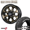 MAD CROSS GRACE 17x6.5J 6/139.7 +38 �֥��� BRC/BK MUDSTAR RADIAL M/T 215/60R17 109/107R WL �ϥ������� �ޥåɥ����� �ۥ磻�ȥ쥿�� ���� �����������ߥۥ�����4�ܥ��å�