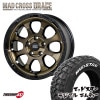 MAD CROSS GRACE 17x7.0J 5/114.3 +38 �֥��� BRC/BK MUDSTAR RADIAL M/T 225/65R17 102T WL �ϥꥢ�� RAV4 �ޥåɥ����� �ۥ磻�ȥ쥿�� ���� �����������ߥۥ�����4�ܥ��å�