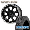 MAD CROSS GRACE 17x7.0J 5/114.3 +38 GB/P TOYO OPEN COUNTRY R/T 225/60R17 99Q �ǥꥫD5 �ȡ��衼 �����ץ󥫥�ȥ꡼ RT ���� �����������ߥۥ�����4�ܥ��å�