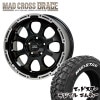 MAD CROSS GRACE 17x7.0J 5/114.3 +45 GB/P MUDSTAR RADIAL M/T 225/65R17 102T WL CX-5 �������ȥ쥤�� �ޥåɥ����� �ۥ磻�ȥ쥿�� ���� �����������ߥۥ�����4�ܥ��å�