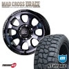 MAD CROSS GRACE 17x8.0J 6/139.7 +20 BKCBK MONSTA RT HYBRID 265/70R17 121/118Q 10PR LT �ץ�� FJ���롼���� ��󥹥� ���� �����������ߥۥ�����4�ܥ��å�