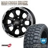 MAD CROSS GRACE 17x8.0J 6/139.7 +20 GB/P MONSTA RT HYBRID 265/70R17 121/118Q 10PR LT �ץ�� FJ���롼���� ��󥹥� ���� �����������ߥۥ�����4�ܥ��å�