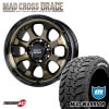 MAD CROSS GRACE 17x8.0J 6/139.7 +20 �֥��� BRC/BK MONSTA MUD WARRIOR 265/65R17 ��󥹥� M/T �ۥ磻�ȥ쥿�� �ϥ���å��� �֥��� ���� �����������ߥۥ�����4�ܥ��å�