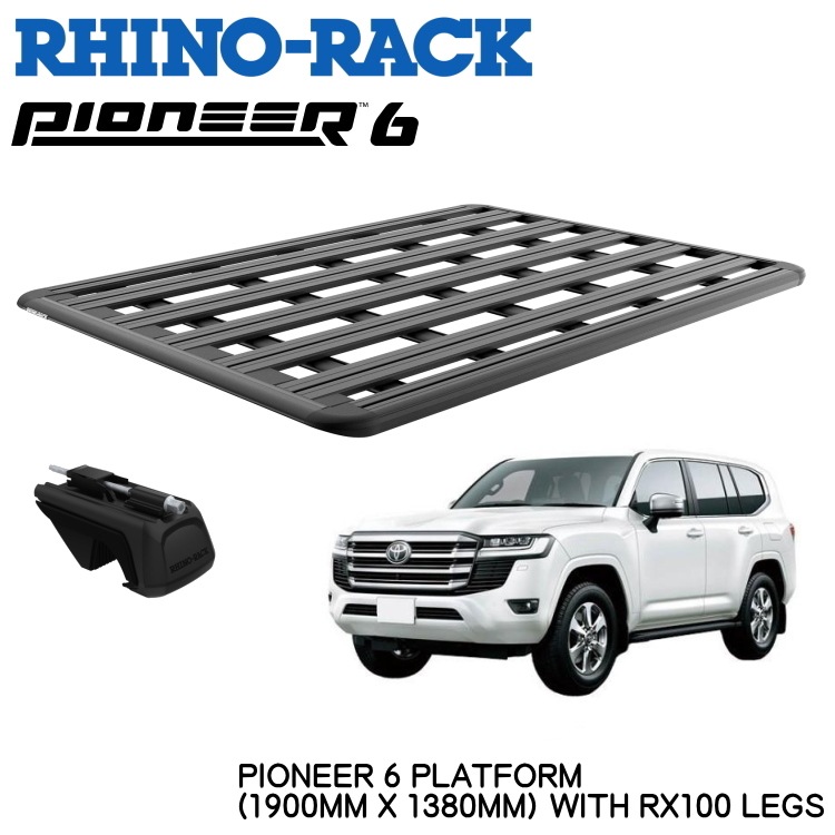 RHINO-RACK ライノラック PIONEER 6 PLATFORM (1900mm x 1380mm) WITH