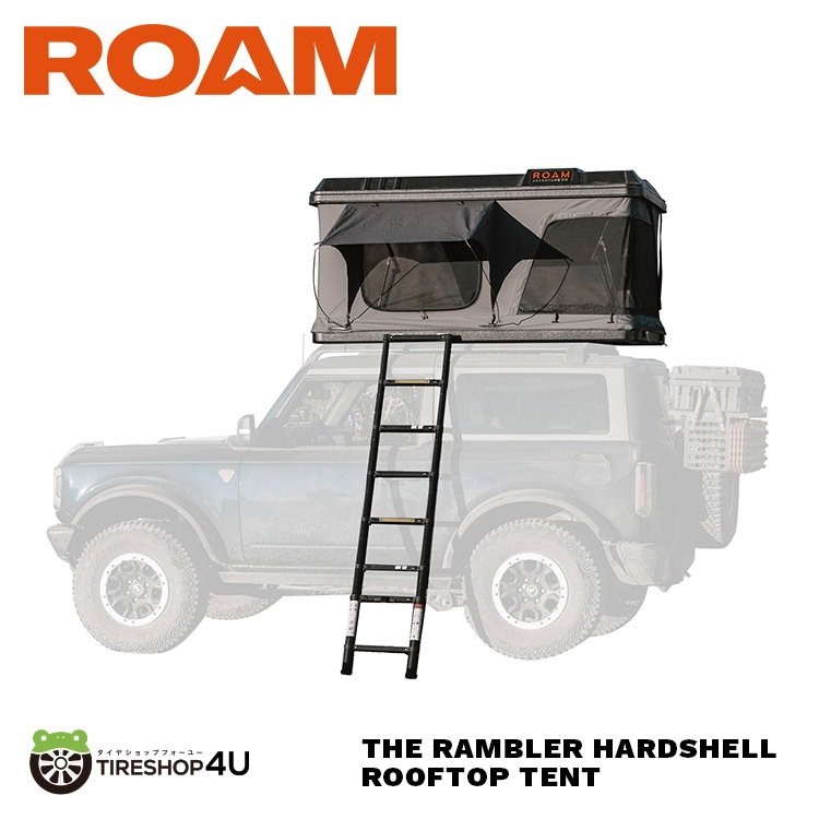 ROAM ADVENTURE CO. THE RAMBLER HARDSHELL ROOFTOP TENT SLATE ランブラー ハード