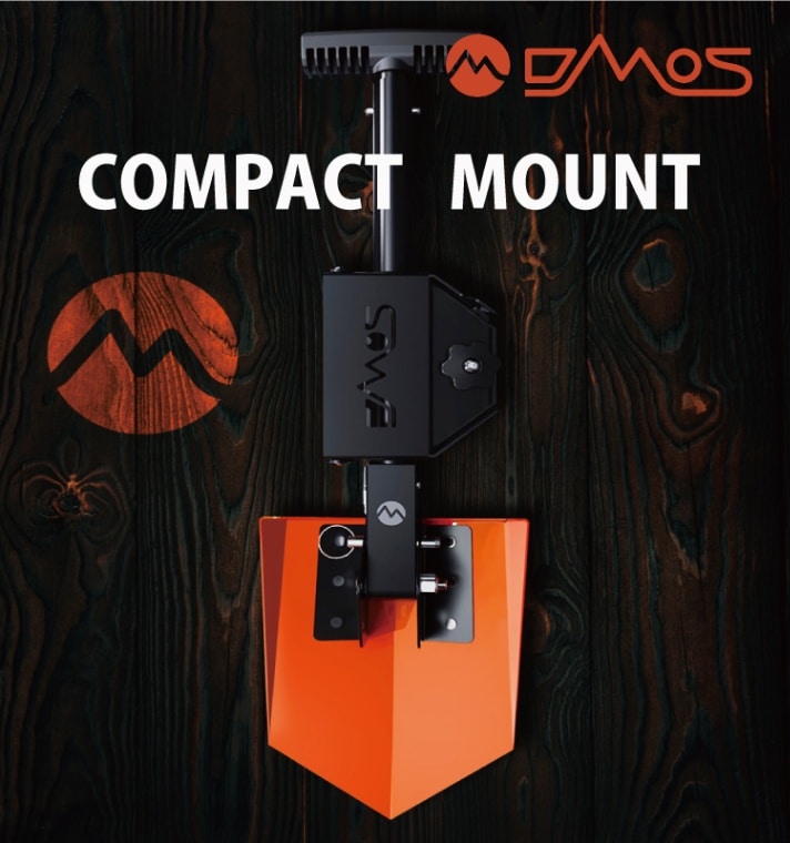 【ステッカープレゼント！】DMOS ディモス コンパクトデルタ ノマドシャベルマウント COMPACT DELTA MOUNT シャベル取付 SHOVEL