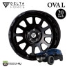 DELTA FORCE OVAL 20x9.0J 5/120 +35 HUB 72.6�� ���ƥ�֥�å� �ǥ��ե������ L663 90 110 130 DEFENDER LANDROVER �ե����ե����ߥ� ���� �ǥ륿�ե����� �����Х� ����ߥۥ�����ñ�� 20�����