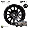DELTA FORCE OVAL 20x9.0J 5/130 +25 HUB 84.1 ƥ֥å 륻ǥ٥ G饹 W463 W463a եեߥ  ǥ륿ե Х ߥۥñ 20
