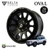 DELTA FORCE OVAL 20x9.0J 6/139.7 +55 HUB 95.2եƥ֥å ȥ西 ɥ롼 300 եեߥ  ǥ륿ե Х ߥۥñ 20