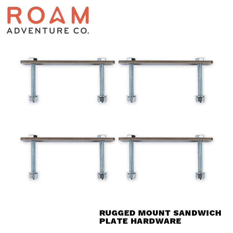 ROAM ADVENTURE CO. RUGGED MOUNT SANDWICH PLATE HARDWARE ラギットマウント サンドウィッチ プレート固定 パーツ ローム アドベンチャー