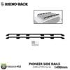 RHINO-RACK PIONEER SIDE RAILS SUIT 52108��Ŭ�� �ѥ����˥������ɥ졼�� �饤�Υ�å� 53145