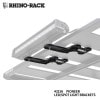 RHINO-RACK PIONEER LIGHT BRACKET KIT �ѥ����˥� �饤�� �֥饱�å� ���å� 2�ĥ��å�