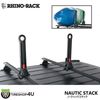 RHINO-RACK NAUTIC STACK �Ρ��ƥ��å������å� ����å� �Ѻ� ����4�� �쥸�㡼