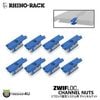 RHINO-RACK ZWIFLOC CHANNEL NUTS  8PACK �饤�Υ�å� ���ե��å����ꥷ���ƥ��� �����ͥ�ʥå� 8�� M6 61046