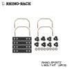 RHINO-RACK U BOLT KIT (4PCS) �饤�Υ�å� U�ܥ�� ���å� �桼�ܥ�� 4�� �ܥ�ƥå����С��� ��å���Х����å� ��å���ץ�åȥե��������