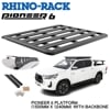 RHINO-RACK 饤Υå PIONEER 6 PLATFORM (1500mm x 1240mm) WITH BACKBONE ȥ西 ϥå դå JC-01773