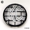 KC HiLiTES 6 Stone Guard - ABS Plastic - Black / White KC Logo 6 ȡ󥬡 ֥åۥ磻ȥ ϥ饤