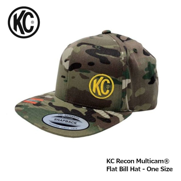 KC HiLiTES KC Recon Multicam® Flat Bill Hat - One Size