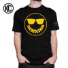 KC HiLiTES KC Smiley Tee Shirt - Black ��� ��ǥ����� �� �֥�å� ���� �����ȥɥ� M L XL Ⱦµ T����� �����С������� ��˥��å��� 70625