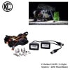 KC HiLiTES 2 C-Series C2 LED - 2-Light System - 20W Flood Beam 2����� C���꡼�� C2 LED 2������ �饤�� �����ƥ� 328
