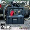RIXBOX RUGGED CASE 53L ��å����ܥå��� �饮�åȥ����� 53��åȥ� ���٤�2�� �ޥåȥ֥�å�/�֥�å����졼 ¿��ǽ ��� �����ȥɥ� ��Ǽ ���� ι�� ι