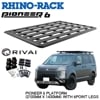 RIVAI x RHINO-RACK PIONEER 6 PLATFORM (2100mm X 1430mm) WITH 6POINT LEGS ǥꥫ D;5 դå  饤Υå