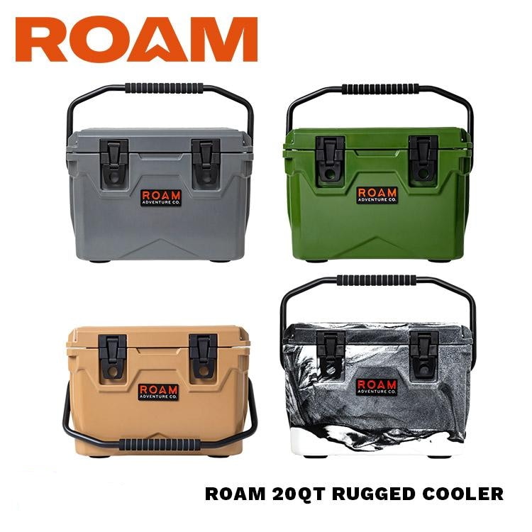 ROAM ADVENTURE CO. RUGGED COOLER 20QT 選べる 4カラー ラギットクーラー 20クォート 約18.9リットル ローム アドベンチャー【在庫処分特価】