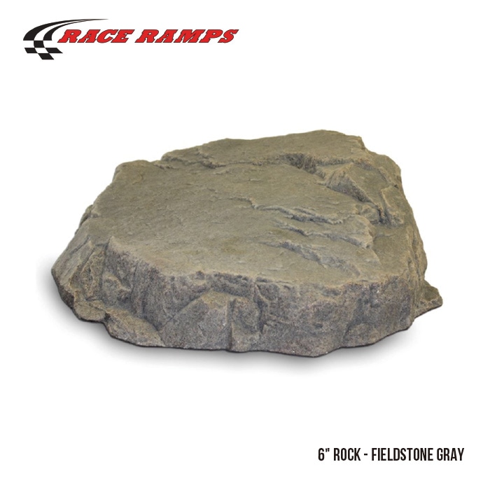 Race Ramps - 6" Rock - Fieldstone Gray レースランプ 6インチ ショーロック フィールドストーン グレー 車両展示用の模造岩
1