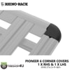 RHINO-RACK PIONEER 6 CORNER COVERS 1 X RHS & 1 X LHS �饤�Υ�å� �ѥ����˥� 6 �����ʡ����С� �佤���� ���ڥ�