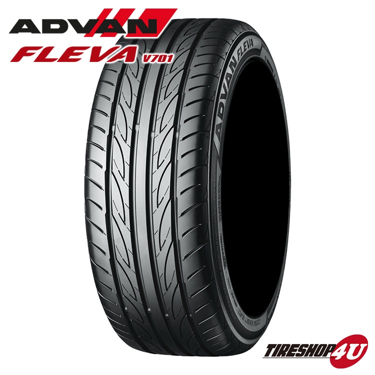 ヨコハマ ADVAN FLEVA V701｜195/45R17 85W｜アドバン・フレバ｜スポーティタイヤ 2024年製 YOKOHAMA ADVAN FLEVA V701 195&frasl;45R17 85W XL 195&frasl;45-17