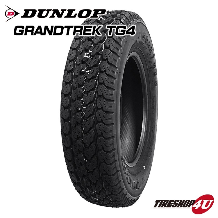 2026年製】 ダンロップ GRANTREK TG4 145R12 6PR 4本送料込18800円