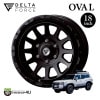 DELTA FORCE OVAL 18x8.0J 6/139.7 +52 hab 95.2�� ���ƥ�֥�å� �ǥ륿�ե����� �����Х� ���ɥ��롼���� 300 250 �ե����ե����ߥ� ���� �⶯�� ����� ����ߥۥ�����ñ�� 18�����