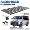 RHINO-RACK PIONEER 6 PLATFORM (1500mm x 1430mm) WITH R�� LEGS �ȥ西 HIACE 200 ���硼�ȥ�ǥ� �����ݥ������ ����դ����å� �饤�Υ�å� �ѥ����˥� 6 �ץ�åȥե����� JC-01667ShL �Ŀ��������Բ�