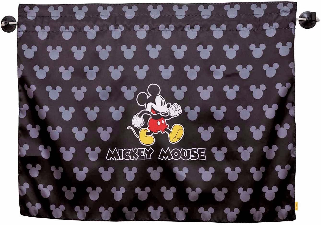車用 ディズニー おてがるカーテン  ツムツム UVカット disney アウトレット】【公式】【ミッキーマウス】おてがるカーテン ドライブ