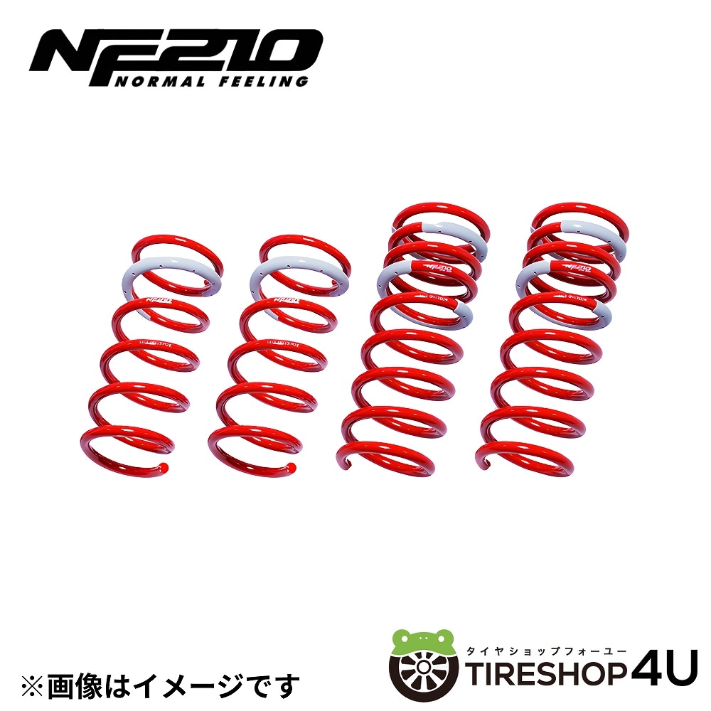 TANABE SUSTEC ダウンサスペンションスプリング 4個セット TANABE タナベ カスタムスプリング SUSTEC NF210 サステック ホンダ N