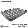 RHINO-RACK �饤�Υ�å� �ѥ����˥��ȥ졼 1800x1280mm �֥�å� ��������å� WELDED PIONEER TRAY BLACK 41103