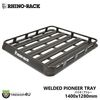 RHINO-RACK �饤�Υ�å� �ѥ����˥��ȥ졼 1400x1280mm �֥�å� ��������å� WELDED PIONEER TRAY BLACK 41101