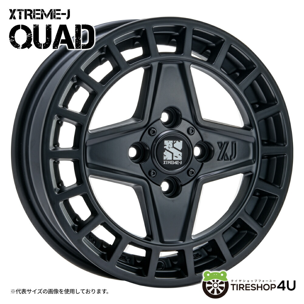 メーカー取り寄せ MLJ XTREME-J QUAD 15x4.5.0J 4/100+45 サテン