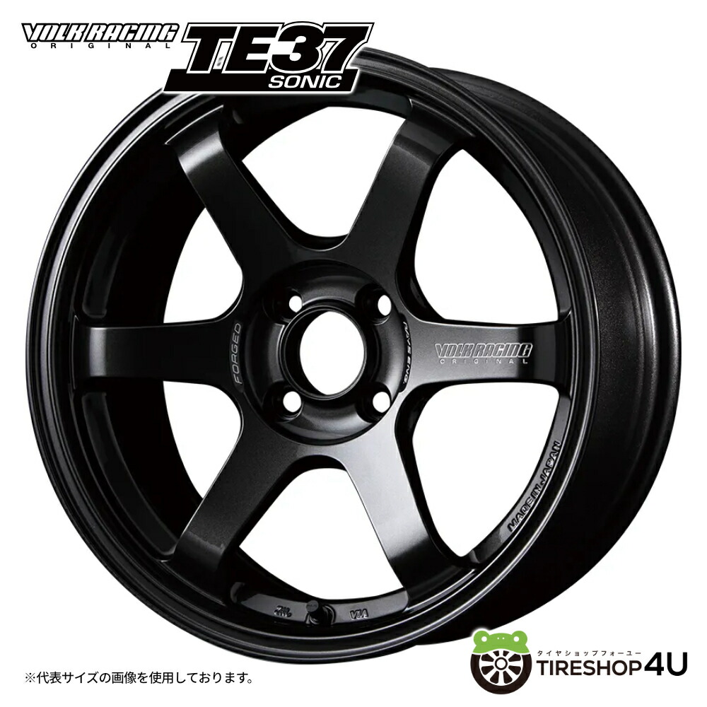 タイヤ・ホイール bugoymrchinitoRAYS VOLK RACING TE37 メーカー取り寄せ RAYS VOLK RACING TE37 SONIC 16x6.0J 4/100+42 MM
