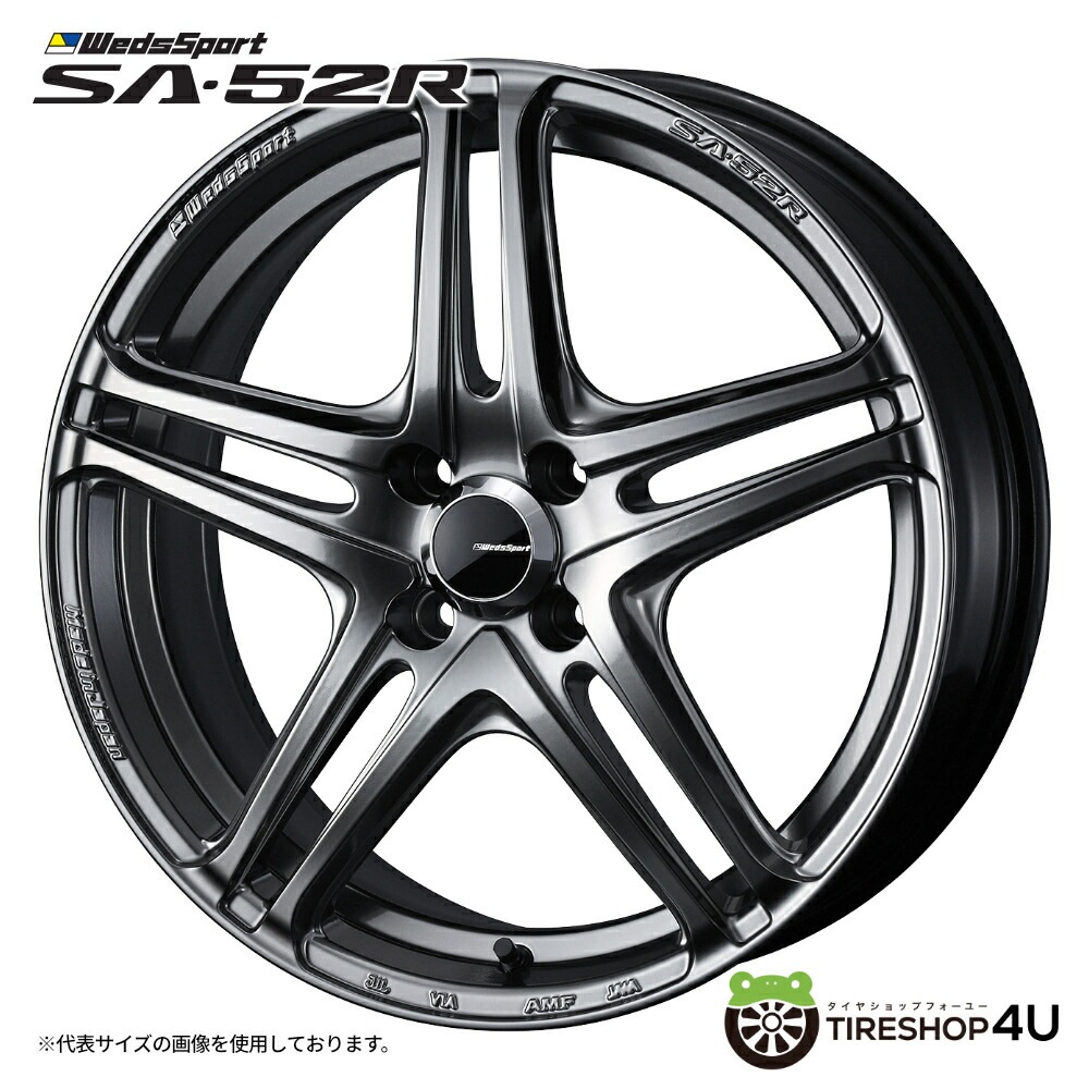 メーカー取り寄せ WEDS WedsSport SA-52R 15x6.0J 4/100+48 PSB
